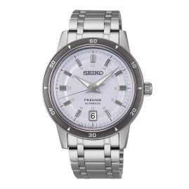 Seiko SRPL73J1 Presage Style 60's Herren-Uhr Automatik Hellblau