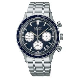 Seiko SSB477P1 Herrenuhr Chronograph Dunkelblau