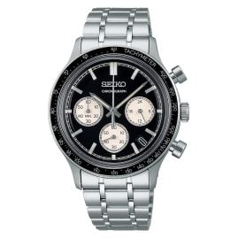 Seiko SSB479P1 Herrenuhr Chronograph Schwarz