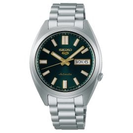 Seiko SRPL57K1 Herrenarmbanduhr 5 Sports Automatik Dunkelgrün