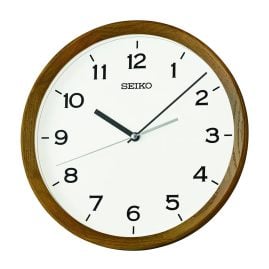 Seiko QXA853B Wanduhr Classic Eiche Braun