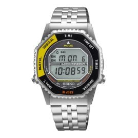 Seiko SMGG17P1 Armbanduhr Digital-Chronograph Rotocall Schwarz/Gelb