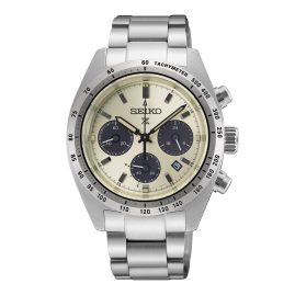Seiko SSC959P1 Prospex Speedtimer Herrenuhr Solar Beige LE