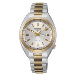 Seiko SRE024K1 5 Sports Damen-Armbanduhr Automatik Zweifarbig