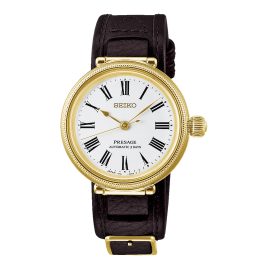 Seiko SPB538J1 Presage Classic Armbanduhr Automatik Dunkelbraun LE