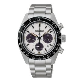 Seiko SSC961P1 Prospex Speedtimer Herrenuhr Solar 39 mm Weiß