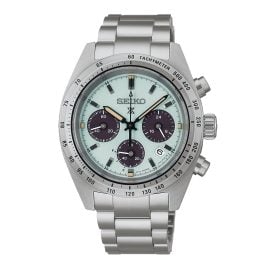 Seiko SSC965P1 Prospex Speedtimer Solaruhr 39 mm Hellblau
