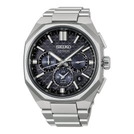 Seiko HAB002J1 Astron GPS Herren-Solaruhr Chronograph Titan/Schwarz
