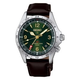 Seiko HBC007J1 Prospex Land Alpinist Automatikuhr GMT Braun/Grün