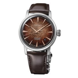Seiko HCB003J1 Presage Herren-Automatikuhr Cocktail Time Dunkelbraun