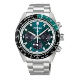 Seiko HBJ003P1 Prospex Speedtimer Men's Solar Chronograph Petrol