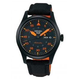 Seiko 5 Sports SRPH33K1 Men's Watch Automatic Black