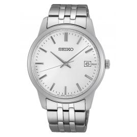 Seiko SUR397P1 Herrenuhr Silberfarben