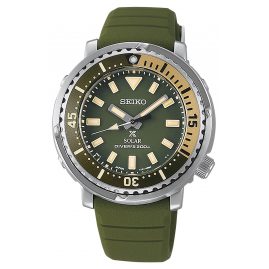 Seiko SUT405P1 Prospex Sea Solar Diving Watch Green/Beige