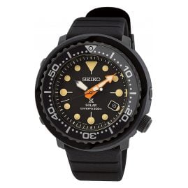 Seiko SNE577P1 Prospex Sea Solar Diving Watch Black Series Limited Edition