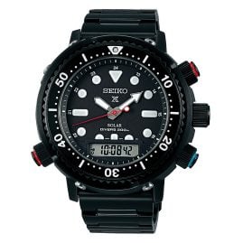 Seiko SNJ037P1 Prospex Sea Diver's Watch Solar Black Limited Edition