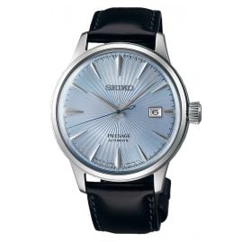 Seiko SRPB43J1 Presage Automatic Herrenuhr silber / hellblau