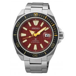 Seiko SRPH61K1 Prospex Sea Men's Watch Steel/Red Limited Edition Shu-iro
