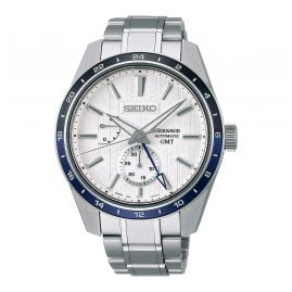 Seiko SPB269J1 Presage Men's Automatic Watch Sharp Edged GMT Limited Edition