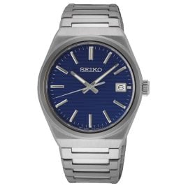 Seiko SUR555P1 Men's Wristwatch Quartz Steel/Blue