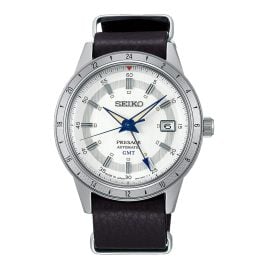 Seiko SSK015J1 Presage Style 60's Herren-Armbanduhr Automatik GMT LE