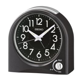 Seiko QHE204K Quartz Alarm Clock Black