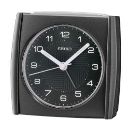 Seiko QHE205J Alarm Clock Quartz Small Black