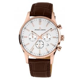 Jacques Lemans 1-2025E Herrenuhr Chronograph London roségoldfarben