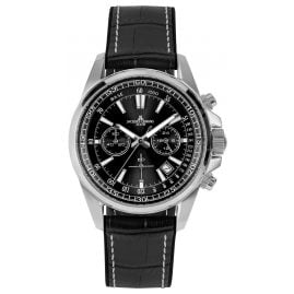 Jacques Lemans 1-2117A Men's Watch Chronograph Liverpool Black