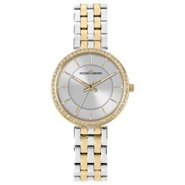 Jacques Lemans 1-2212C Damenuhr Milano Quarz Bicolor