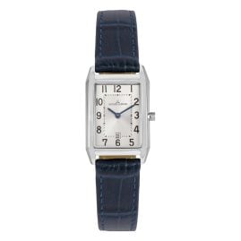 Jacques Lemans 1-2189.1A Women's Watch Quartz Torino Rectangular Dark Blue