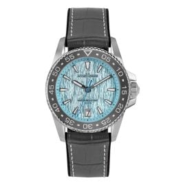 Jacques Lemans 1-2205F Herrenuhr Quarz Liverpool Diver Grau/Eisblau