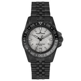 Jacques Lemans 1-2205P Men's Diver's Watch Liverpool Diver Black/Ice Matt 20 bar