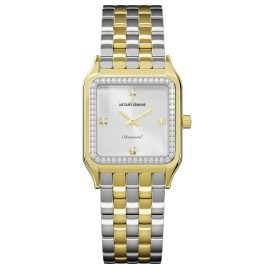 Jacques Lemans D-15B Quartz Watch for Ladies Diamond Watches Two Tone