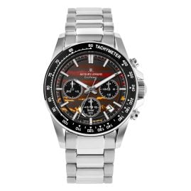 Jacques Lemans 50-10D Herrenuhr Solar Chronograph Eco Power Stahl LE