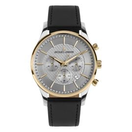 Jacques Lemans 1-2228E Herrenuhr Chronograph London Zweifarbig