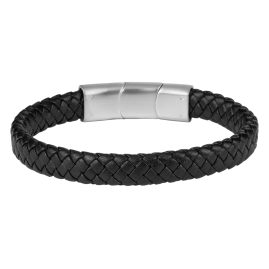 Jacques Lemans S-B123A Men's Bracelet Black Leather