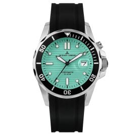 Jacques Lemans 1-2170C Men's Watch Hybromatic Black/Turquoise