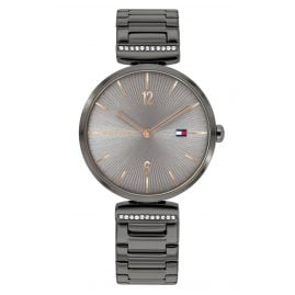 Tommy Hilfiger 1782276 Ladies' Watch Aria Anthracite/Rose Gold Tone