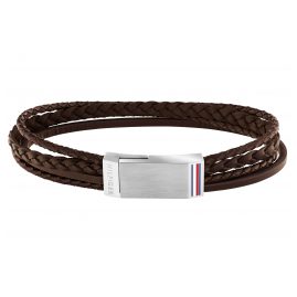 Tommy Hilfiger 2790280 Men's Bracelet Brown Leather