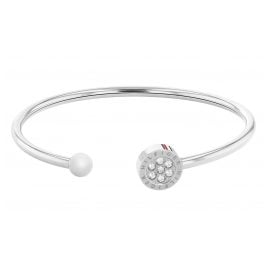Tommy Hilfiger 2780570 Women's Bangle Stainless Steel with Cubic Zirconia