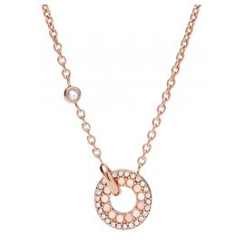 Fossil JF03543791 Ladies Necklace Stainless Steel Rose