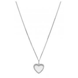 Fossil JF03641040 Women's Necklace Heart Be Mine Stainless Steel