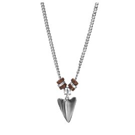 Fossil JF04086040 Men's Necklace Vintage Casual Shark Tooth