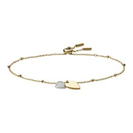Fossil JF03946998 Women's Bracelet with Heart Gold Tone