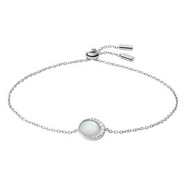 Fossil JFS00578040 Silver Bracelet for Women Crescent