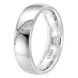Viventy 698044 Women's Ring Silver 925 with 3 Diamonds