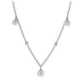 Viventy 789468 Damen-Kette Silber mit Perlen