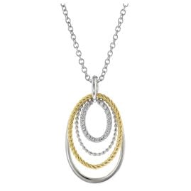 Viventy 783712 Ladies' Necklace Silver 925 Two Tone