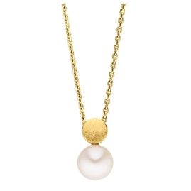 Viventy 783952 Damen-Halskette Goldfarben mit Perle